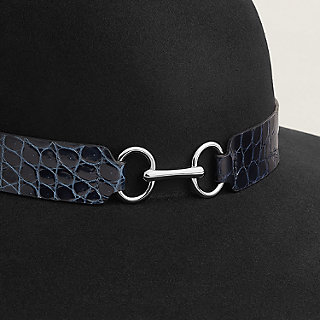 ハット 《フランソワーズ・タッチ》 - ブラック | Hermès - エルメス